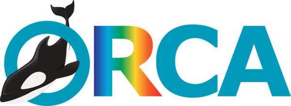 ORCA, Older Rainbow Community of Albuquerque, logo (opens in a new tab)